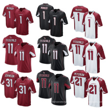 Wholesale Unisex Rugby Jersey Shirt Cardinals 1 Murray 11 Sublimation Custom  American Football Jersey
